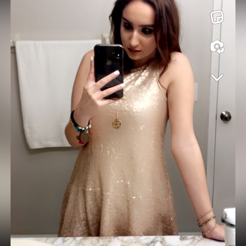 Tent Sequin Dress